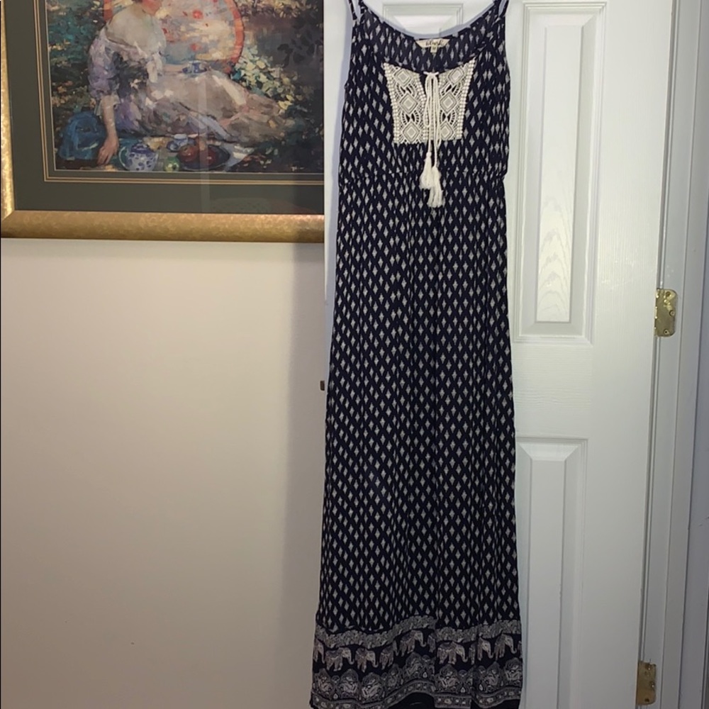 Long boho summer dress